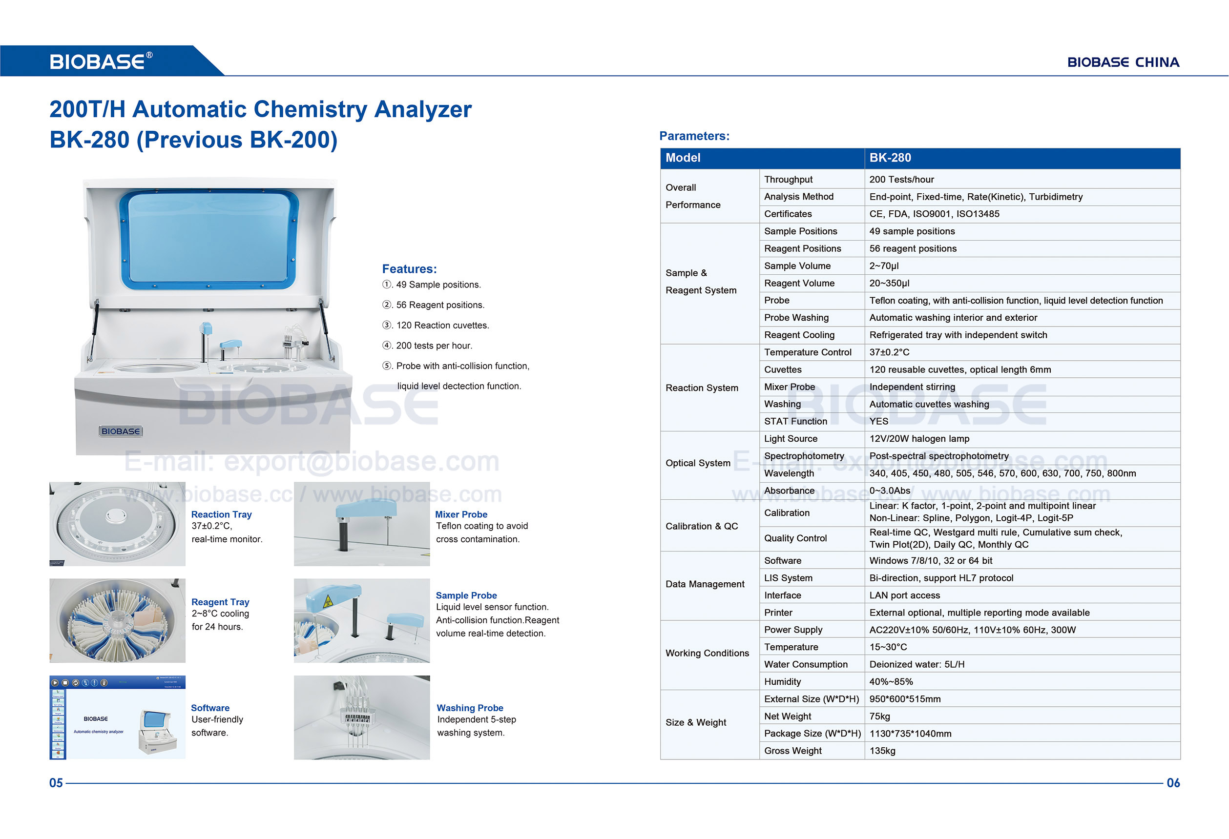 05-06 BK280 自動化学分析装置