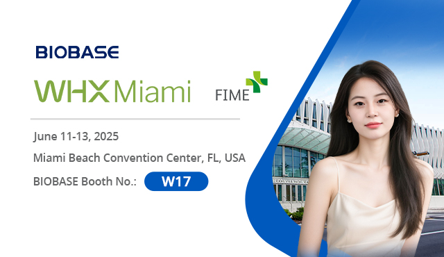 Biobaseは、WHXマイアミ2025で会うように勧めます