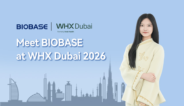 WHX Dubai 2026 で BIOBASE を紹介